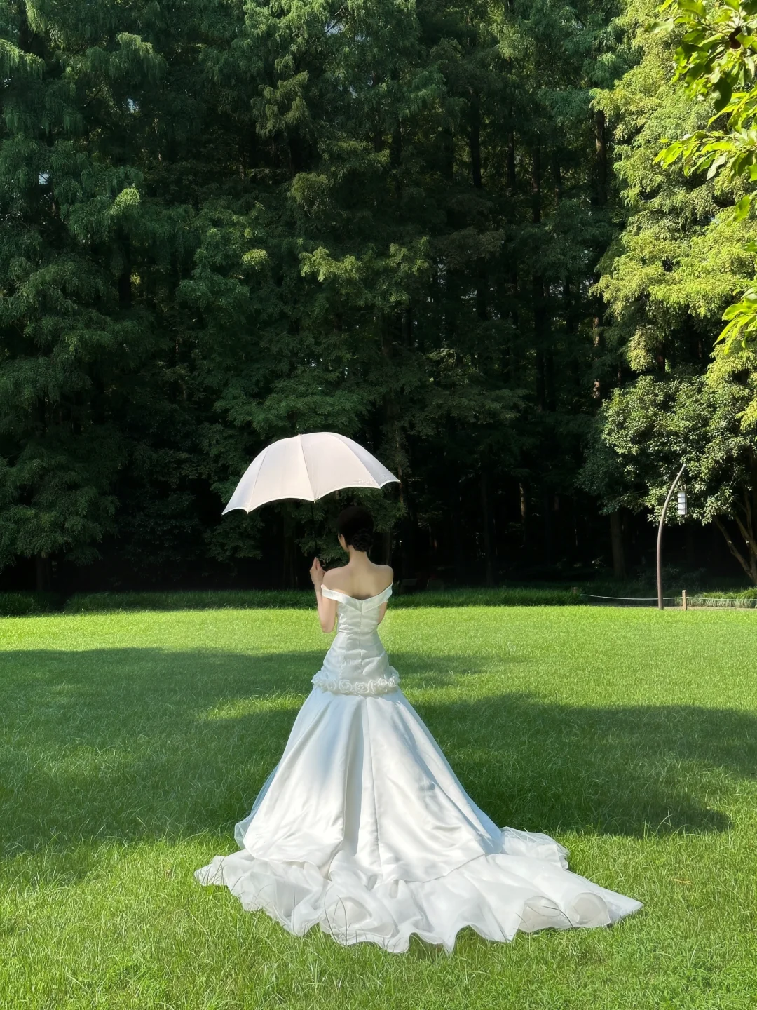 Pretty Mermaid Off the Shoulder White Floral Satin Tulle Long Prom Dress Wedding Dress HZ1023