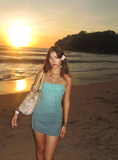 Stunning Sheath Strapless Beaded Blue Ombre Tulle Short Homecoming Dress Vacation Dress HZ1023