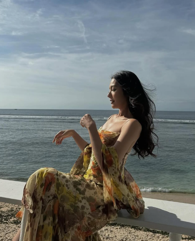 Vintage Mermaid Spaghetti Strap Beaded Ruffle Chiffon Long Prom Dress Evening Dress HZ1023