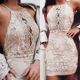 Lace Tulle Short Prom Dress Homecoming Dress HZ1023