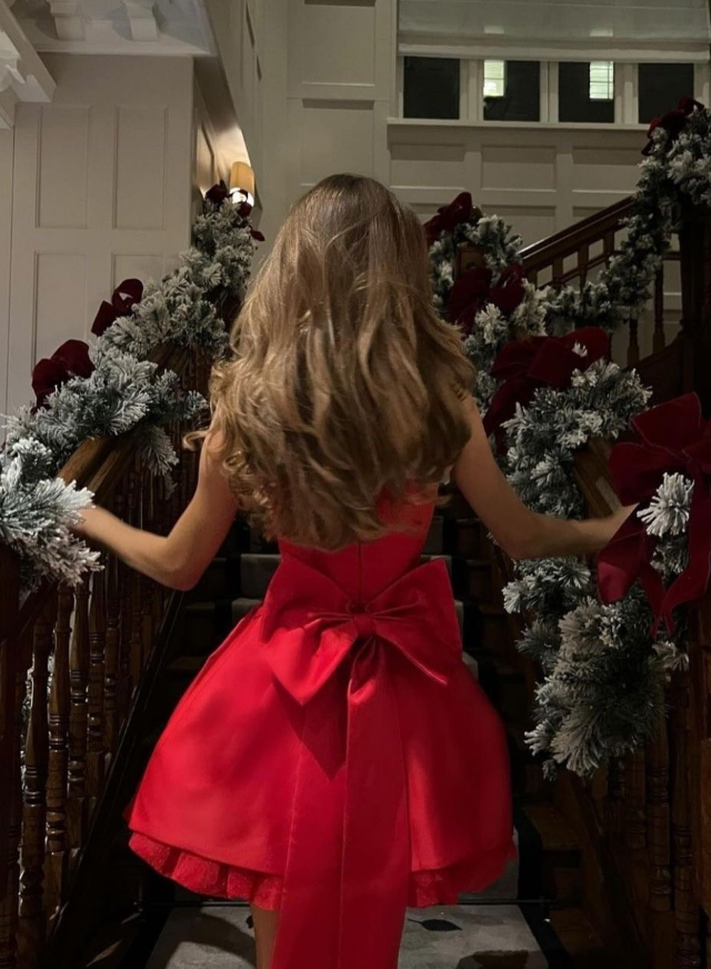 Simple A Line Strapless Red Satin Short Homecoming Dress Cocktail Dress HZ1023