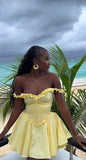 Cute A Line Off the Shoulder Satin Short Homecoming Dress Outfits HZ1023
