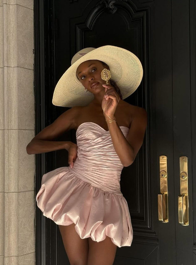 Cute A Line Sweetheart Neck Pink Pleated Satin Short Homecoming Dress HZ1023