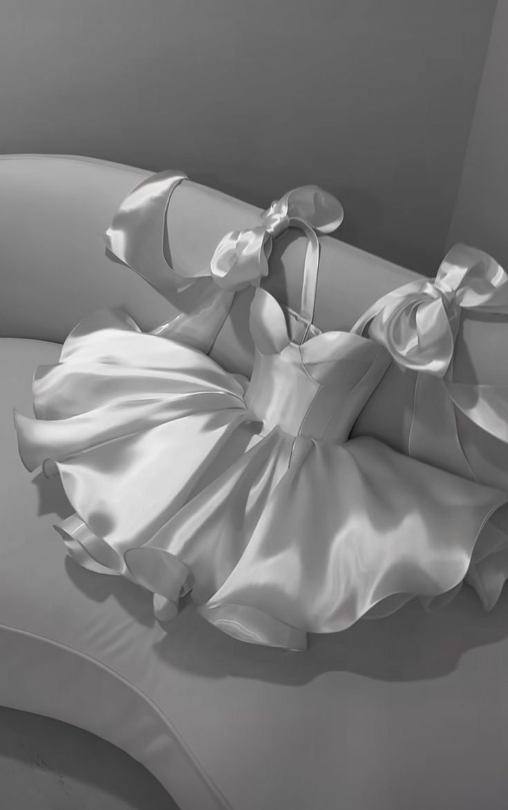 Cute A Line Straps Blue Satin Short Homecoming Dress Cocktail Dress with Bow HZ1023