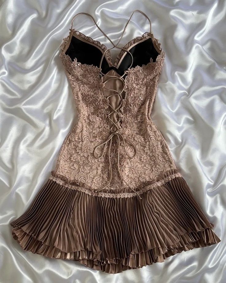 Barbie Raquel A Line Spaghetti Straps Green Lace Short Outfit Homecoming Dress HZ1023