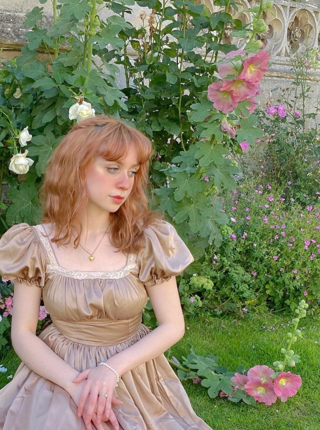 Cute Pink A Line Puff Lace Satin Short Homecoming Dress Cocktail Dress HZ1023