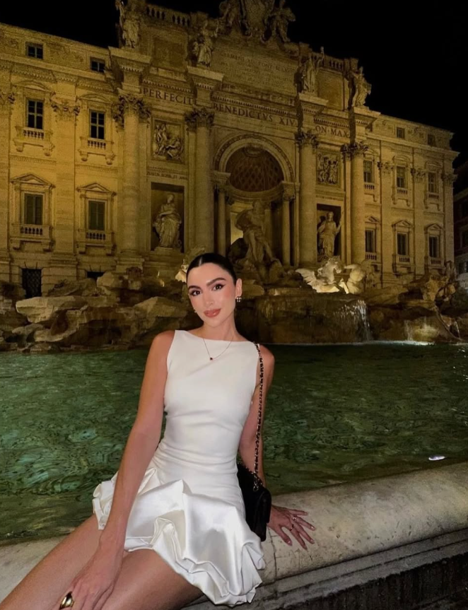 Cute A Line Round Neck White Satin Short Homecoming Dress Cocktail Dress HZ1023