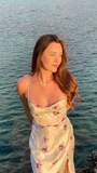 Sweet Slit Backless Long Prom Dress Party Dress HZ1023