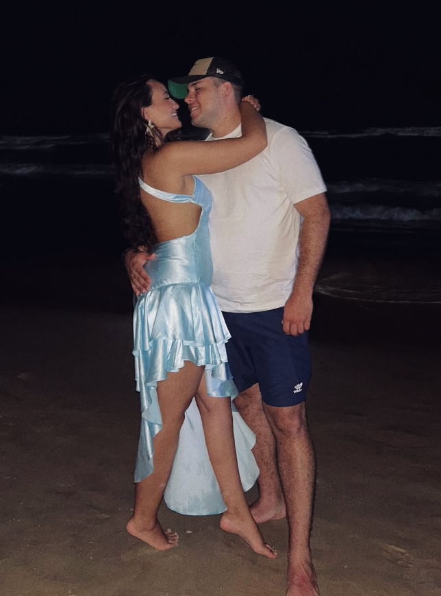 Baby Blue Mermaid One Shoulder Satin Short Open Back Homecoming Dress HZ1023