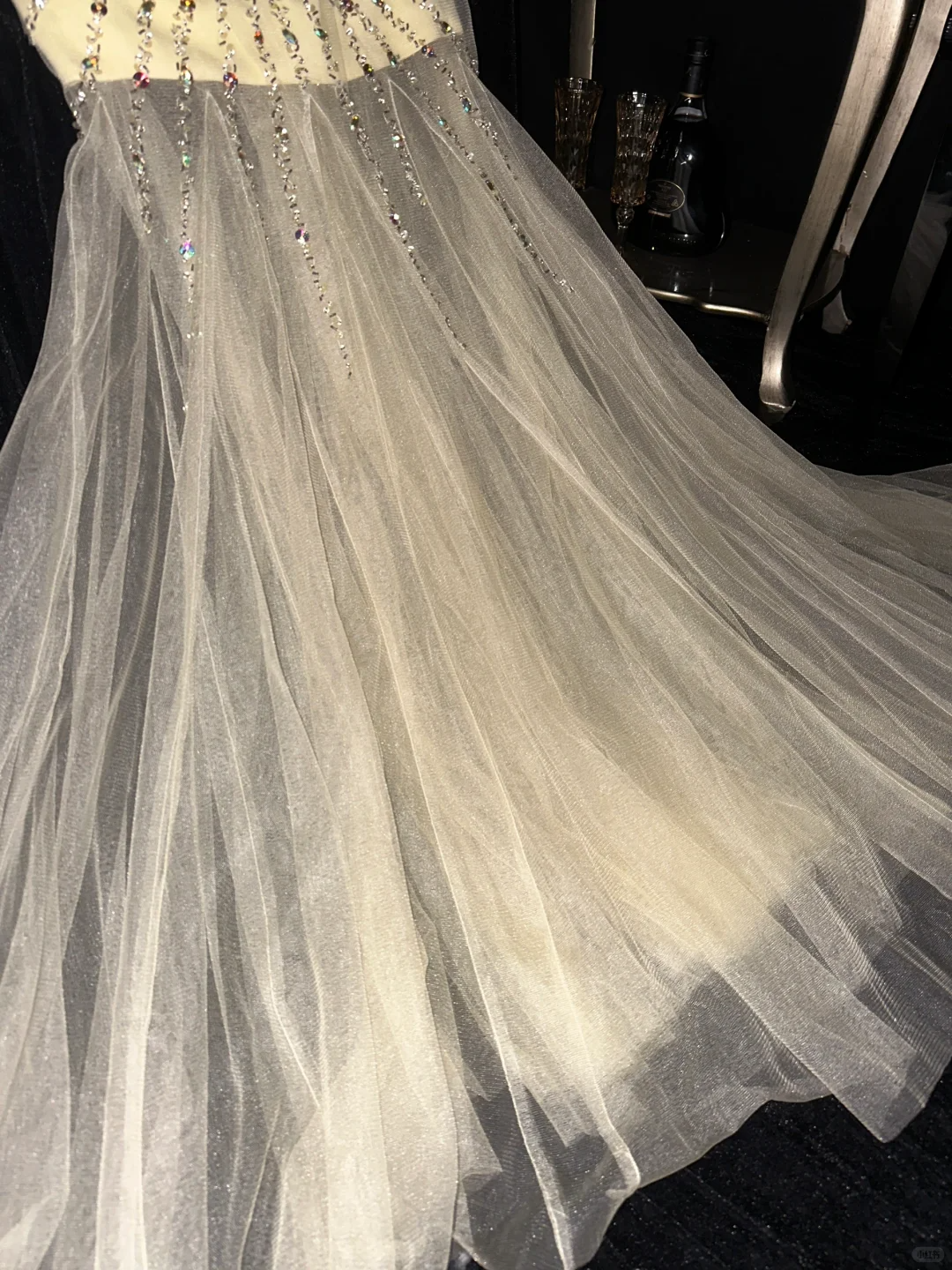 Shiny Mermaid Sweetheart Neck Corset Beaded Sequin Tulle Long Prom Dress Party Dress HZ1023