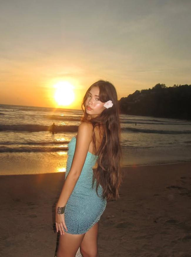 Stunning Sheath Strapless Beaded Blue Ombre Tulle Short Homecoming Dress Vacation Dress HZ1023