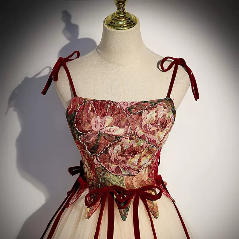 Princess Tulle Long Prom Dresses HZ1023