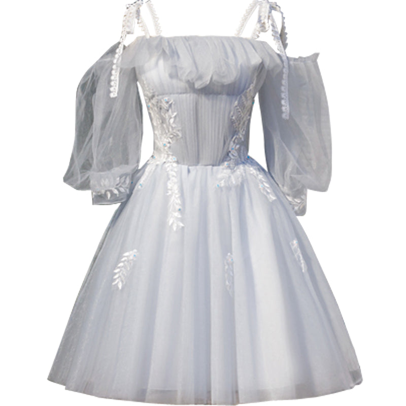 Princess Tulle Hoco Dress Short Homecoming Dresses HZ1023