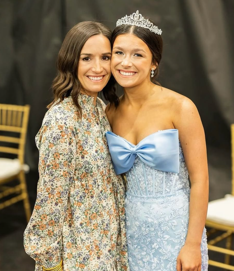 Blue Mermaid Strapless Lace Tulle Date Dress Prom Dress with Bow HZ1023