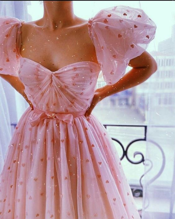 Princess Pink Prom Dresses Long Prom Dress HZ1023