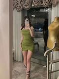 Strapless Short Party Dress Homecoming Dress HZ1023