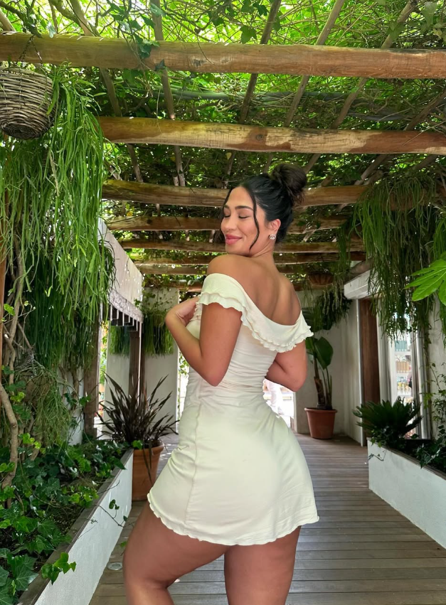 Simple Light Apricot A Line Off the Shoulder Satin Short Outfit Party Dress Vacation Dress HZ1023
