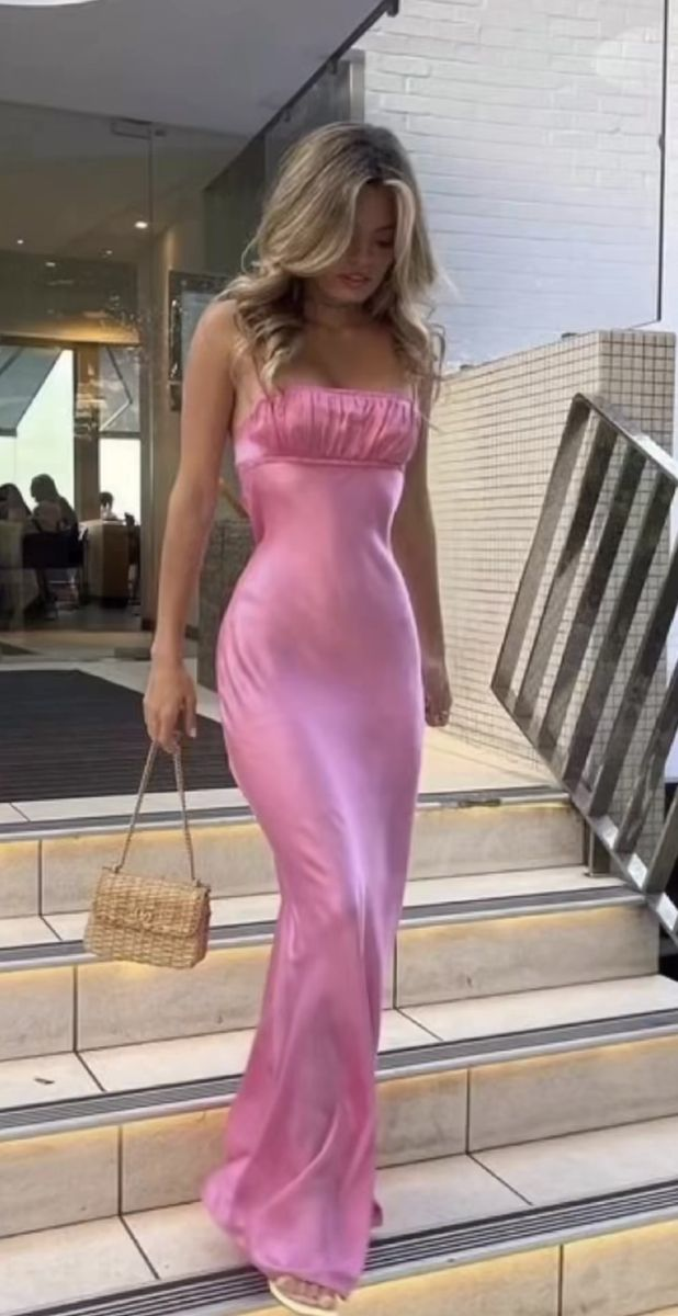 Backless Sapaghetti Straps Long Evening Gown Prom Dress HZ1023