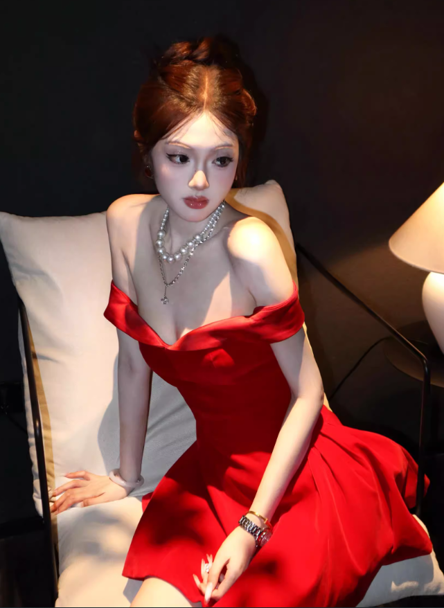 Charming Burgundy A Line Off the Shoulder Satin Short Homecoming Dress Cocktail Dress HZ1023