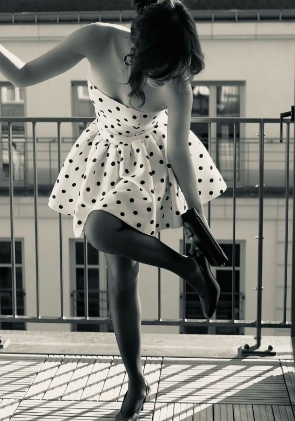 Cute A Line Strapless Polka Dots Satin Short Homecoming Dress Birthday Dress HZ1023