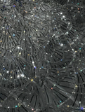 Silver Sequin Petal Shiny Ball Gown Strapless Tulle Long Sweep Prom Dress Evening Dress Party Dress HZ1023