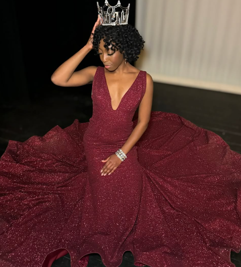 Black Girl Prom Dress, Mermaid Party Dress HZ1023