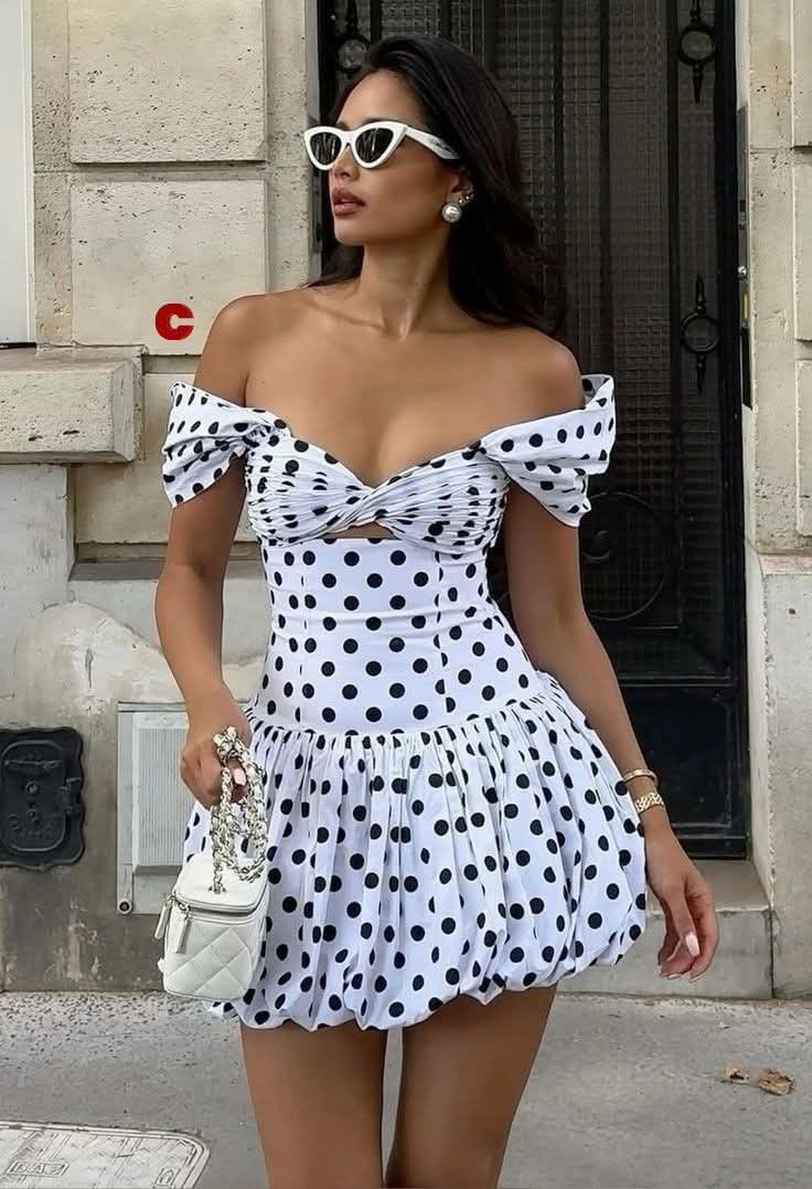 Cute A Line Straps Polka Dot Satin Short Homecoming Dress Cocktail Dress HZ1023