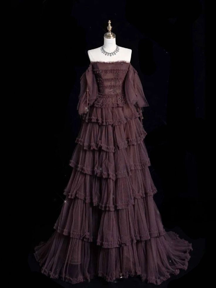 A Line Off The Shoulder Beads Tulle Long Prom Dress Evening Dress HZ1023