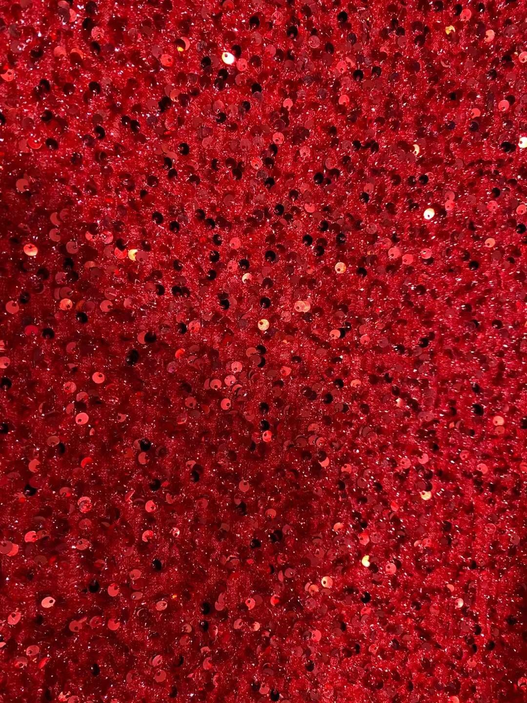 Black Girl Prom Dresses One Shoulder Mermaid Red Prom Dresses | Cheap Sequins Evening Gowns HZ1023