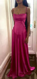 Spaghetti Strapless A-Line Popular Long Evening Dress Formal Prom Dress HZ1023