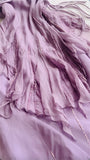 Lilac A Line Spaghetti Strap Beaded Sequin Chiffon Prom Dress Evening Dress HZ1023