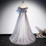 Cute A Line Prom Dresses Sexy Evening Dress HZ1023