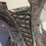 Off The Shoulder Sequin Lace Prom Dresses Sexy Prom Dress HZ1023