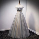 Cute A Line Strapless Prom Dresses Sexy Evening Dress HZ1023