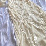 Sexy Sheath Straps Chiffon Ivory Long Prom Dresses HZ1023