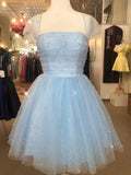 Cap Sleeves Short Beaded Homecoming Dresses HZ1023