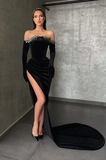 Gorgeous Prom Dresses,Elegant Evening Dresses,Long Formal Gowns,Black Formal Dress HZ1023