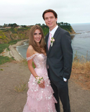 Elegant A Line Off the Shoulder Tiered Sequin Light Pink Tulle Prom Dress Evening Dress HZ1023