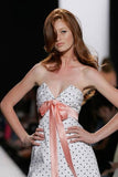 Retro Cute Polka Dot A Line Sweetheart Neck Satin Long Party Dress Evening Dress Date Dress HZ1023